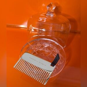 Charlotte Olympia Gold and Black Hair Comb